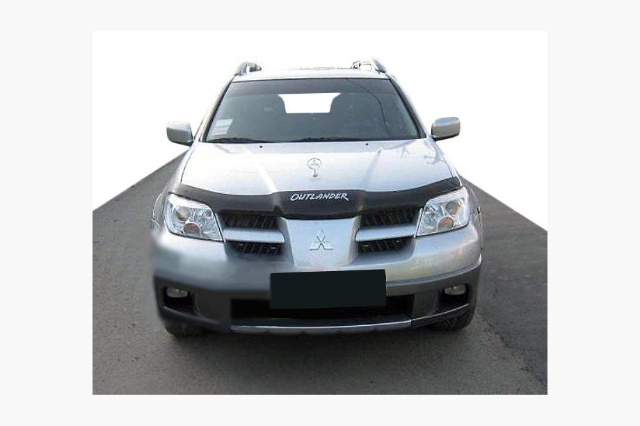 Mitsubishi Outlander 2001-2006 Deflector capota logo 2001-2006 (SIM) Image