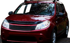 Renault Sandero 2007-2013 Deflector capota (SIM) foto 1