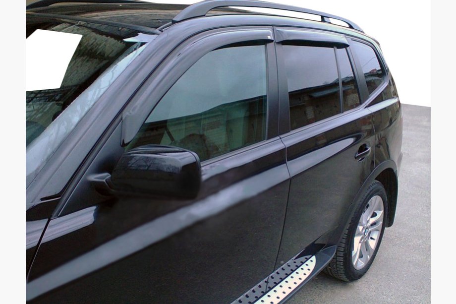 BMW X3 E83 2003-2010 Deflectoare Geamuri (4 buc, SIM) Image