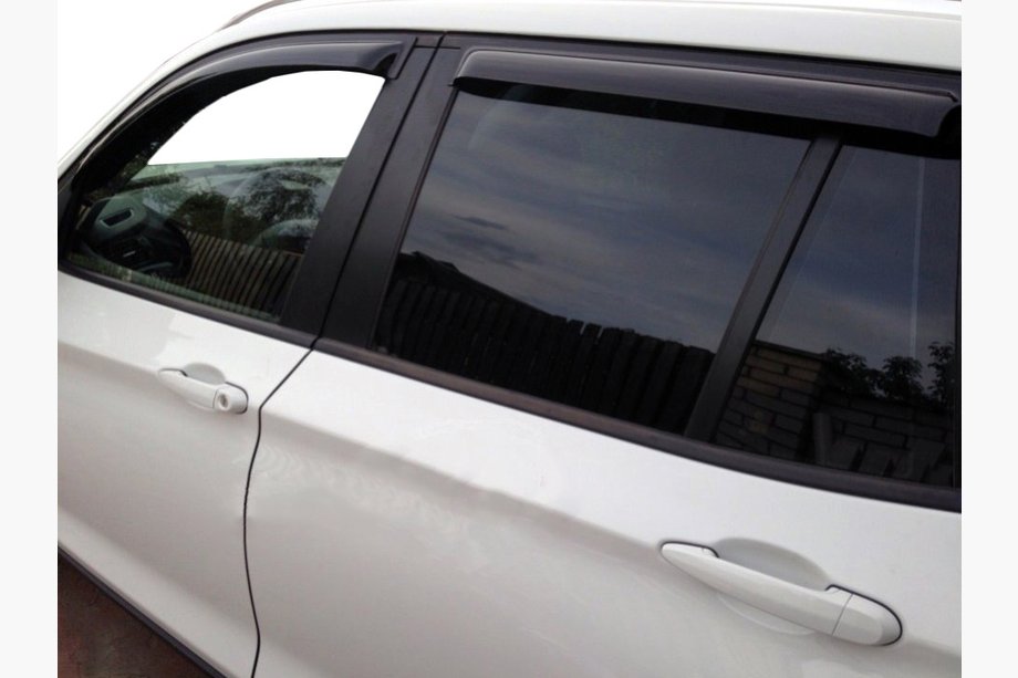 BMW X3 F25 2011-2018 Deflectoare Geamuri (4 buc, SIM) Image