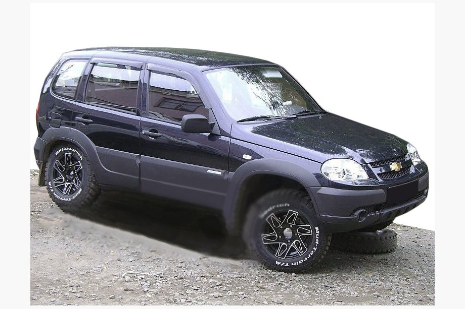 Chevrolet Niva 1998-2020 Deflectoare Geamuri (4 buc, SIM) Image