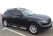 Infiniti FX 2003-2008 Deflectoare Geamuri (4 buc, SIM) foto 1