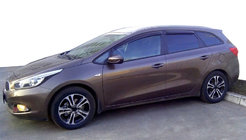 Kia Ceed 2012-2018 Deflectoare geam WG (4 buc, SIM) foto 1