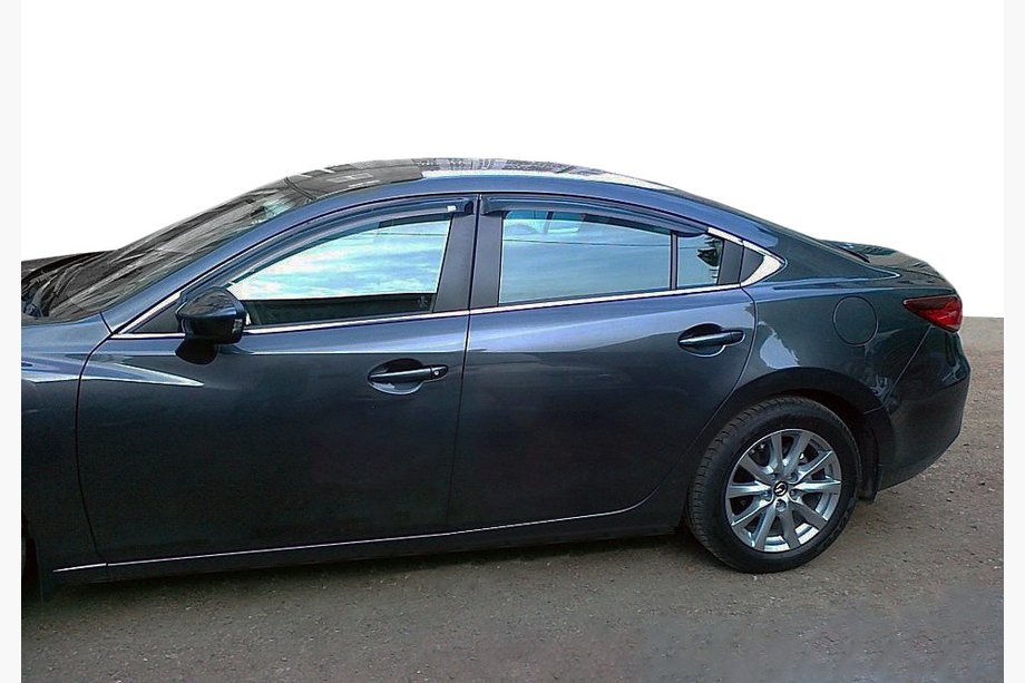 Mazda 6 2012-2024 Deflectoare geamuri SD (4 buc, SIM) Image