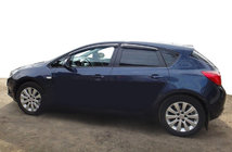 Opel Astra J 2009-2015 Deflectoare geamuri HB/SD (4 buc, SIM) foto 1