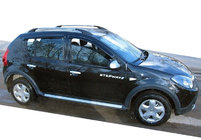 Renault Sandero 2007-2013 Deflectoare Geamuri (4 buc, SIM) foto 1