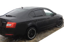 Skoda Octavia III A7 2013-2019 Deflectoare Geam LiftBack (4 buc, SIM) foto 1