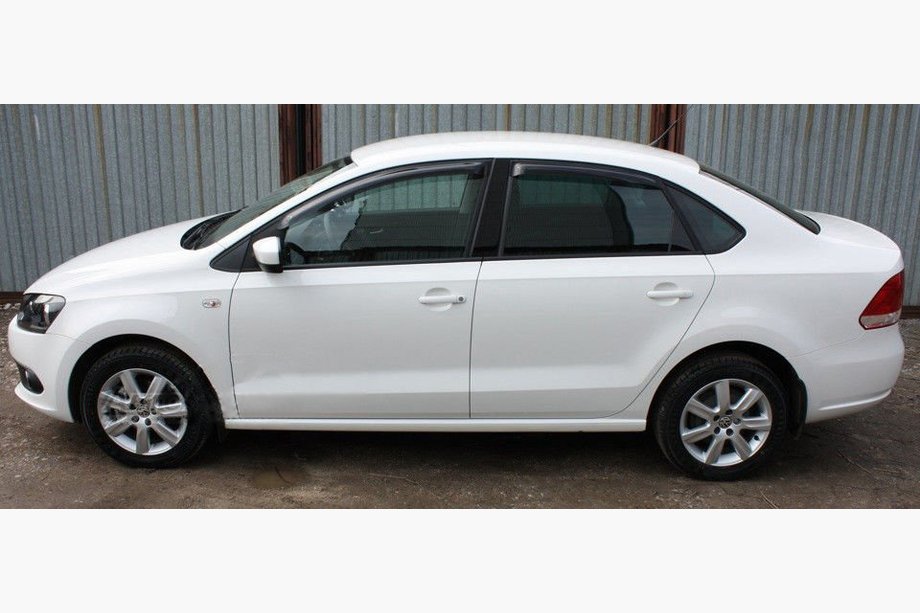Volkswagen Polo 2010-2017 Deflectoare geamuri SD (4 buc, SIM) Image