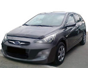 Hyundai Accent 2011-2017 Deflector capota 2010-2014 (SIM) foto 1