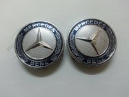 Mercedes GLE/ML class W166 2011-2018 Capace centrale pentru jante originale 71 mm (albastru, set 4 buc) foto 1