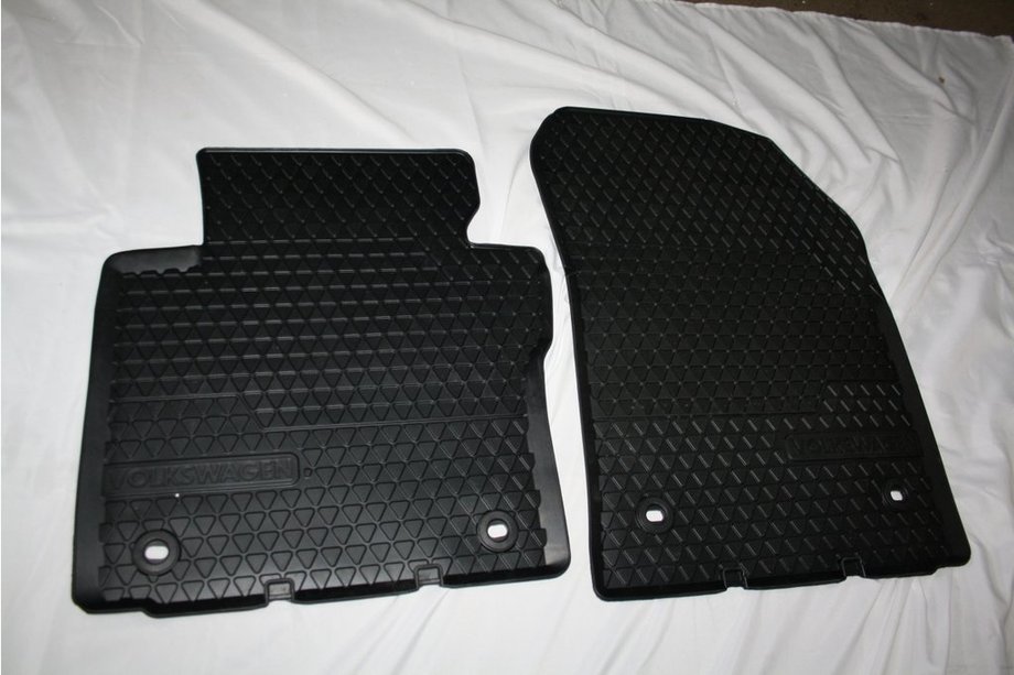 Volkswagen Caddy 2004-2010 Covorase cauciuc (2 buc, Original) Image