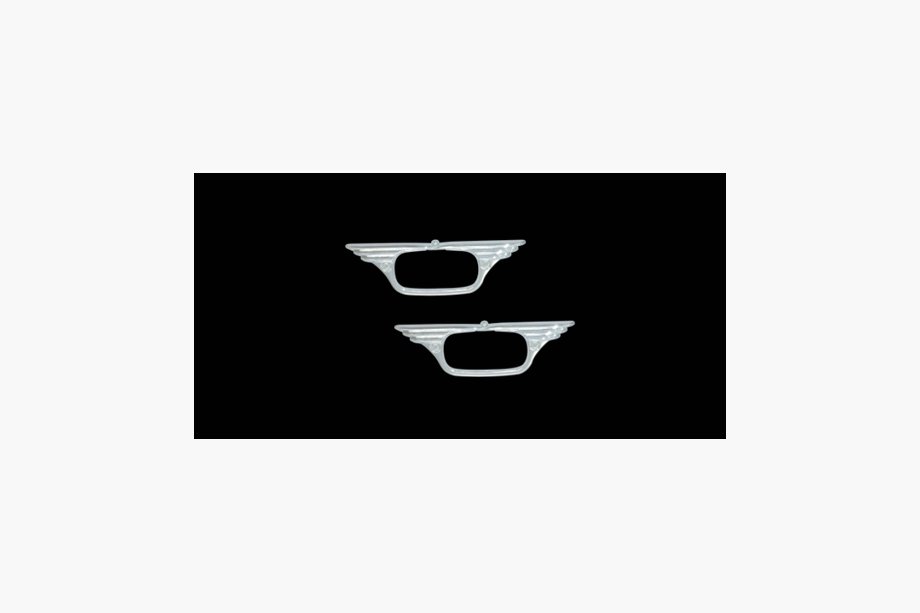 Audi A6 C6 2004-2011 Rama semnalizare (2 buc, Plastic) Image