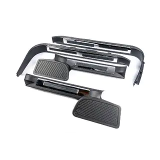 Praguri din plastic cu iluminare (negru) Toyota Land Cruiser 200 2007-2021 foto 1
