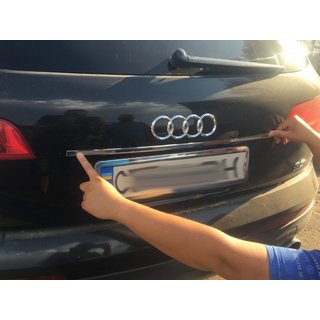 Ornament cromat deasupra numarului Carmos (inox) Audi Q7 2005-2015 foto 1
