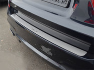 BMW X3 E83 2003-2010 Protectie bara spate Nataniko (2006-2010, Otel Inoxidabil) foto 1