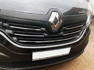 Renault Trafic 2015- Capace grila cromate 2015-2019 (5 buc, inox) OmsaLine - Otel Inoxidabil Italian foto 1
