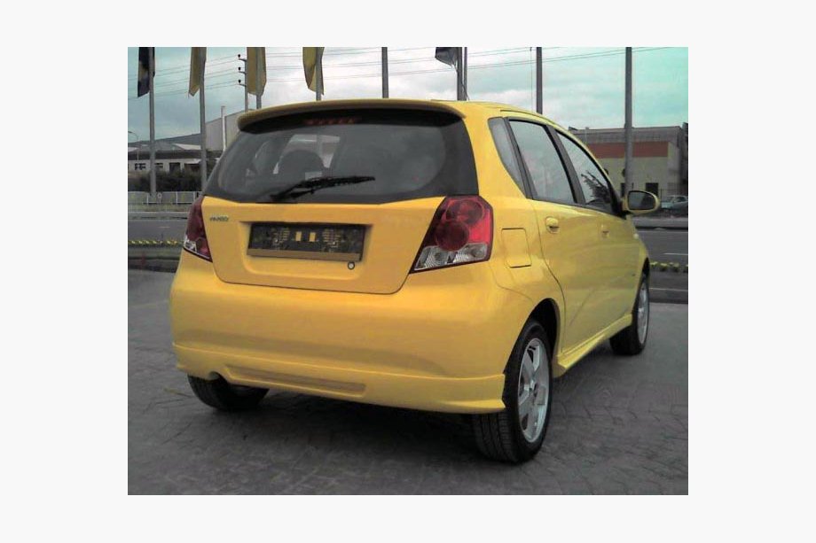 Chevrolet Aveo T200 2002-2008 Capac bara spate (grunduit pentru vopsire) Foto 2
