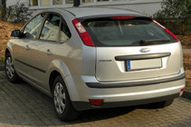 Ford Focus II 2005-2008 Spoiler HB (grunduit pentru vopsire) foto 1