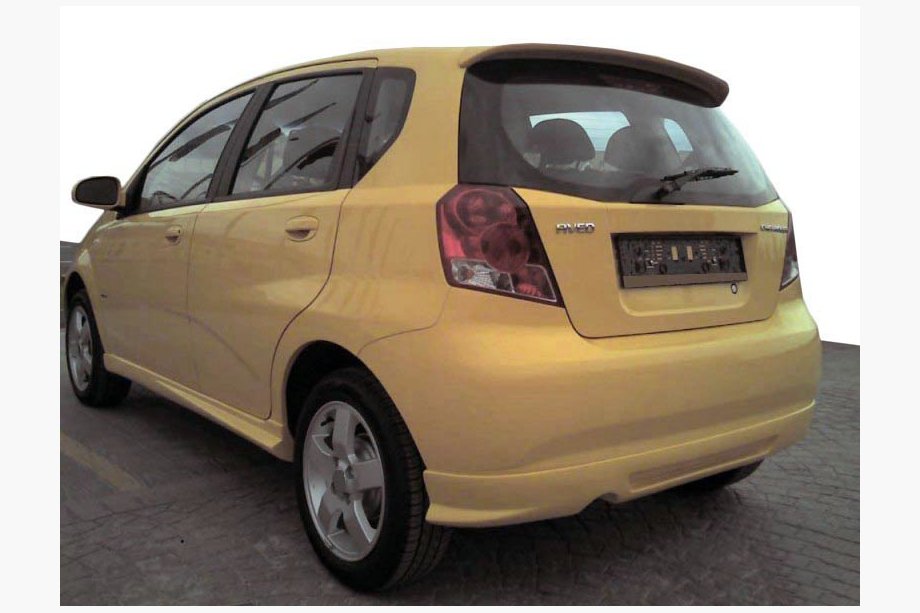 Chevrolet Aveo T200 2002-2008 Spoiler (grund pentru vopsire) Image