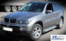 BMW X5 E53 1999–2006 Praguri Laterale King (2 buc, Aluminiu) foto 3