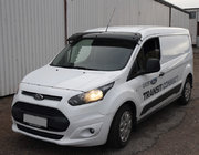 Ford Connect 2014-2021 Viziera parbriz (negru lucios, 5mm) foto 1