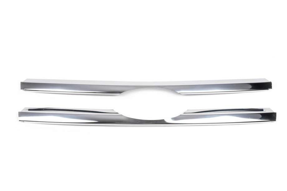 Ford Transit 2000–2014 Ornamente grila cromate (2 buc, inox) Carmos - Otel Inoxidabil Turcesc Foto 2