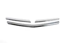 Opel Corsa D 2007-2014 Capace grila cromate (3 piese, inox) foto 2