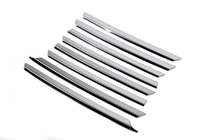 Volkswagen T4 Caravelle/Multivan 1990–2003 Ornamente grila cromate Capota inclinata (8 buc, inox) foto 5
