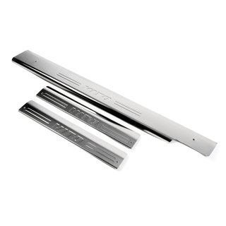 Protectii praguri interioare OmsaLine (3 buc, inox) Mercedes Vito W638 1996-2003 foto 1