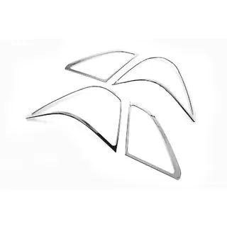 Capace cromate pentru stopuri (2 buc, plastic) Lexus LS 2001-2006 foto 2