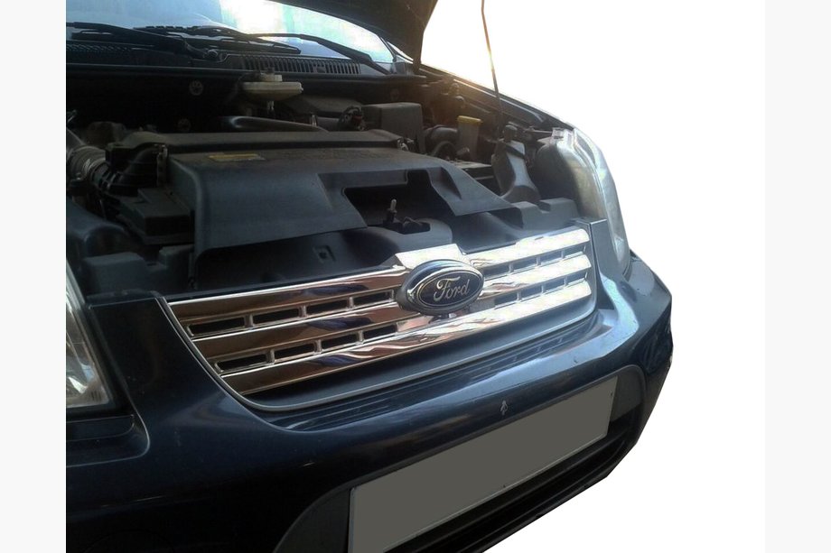 Ford Connect 2010-2013 Capace grila fata (inox) Carmos - Otel Inoxidabil Turcesc Image