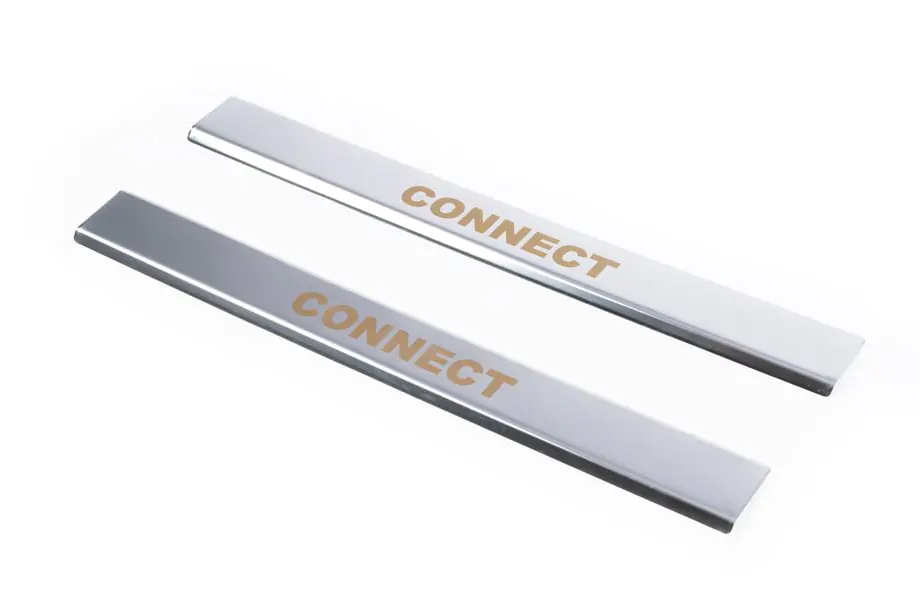 Ford Connect 2006–2009 Praguri inox Carmos V1 (2 buc) Image