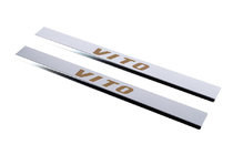 Mercedes Vito/V-class W447 2014- Protectii Praguri VIP-Style (2 buc, Otel Inoxidabil) foto 1