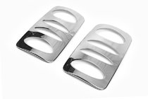 Volkswagen Caddy 2004-2010 Capace Cromate Stopuri V2 (2 buc, Inox) Carmos - Otel Inoxidabil Turcesc foto 2