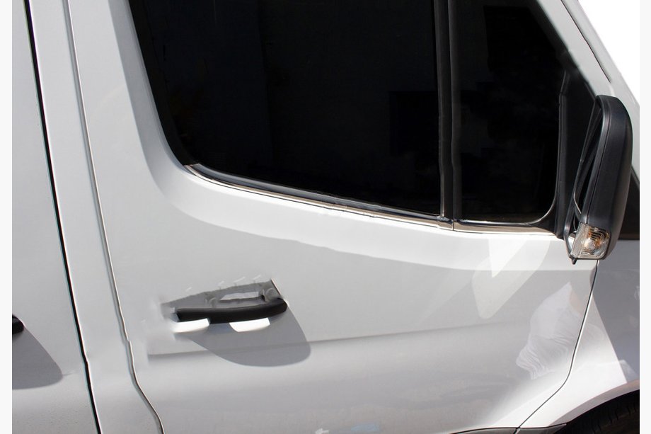 Mercedes Sprinter W907/W910 2018- Ornamente Cromate Geamuri (4 buc) Image
