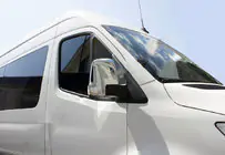 Mercedes Sprinter W907/W910 2018- Capace Oglinzi (2 buc, Otel Inoxidabil) foto 1