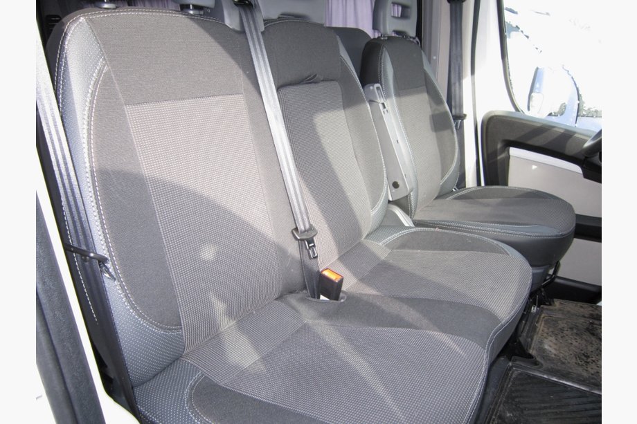 Nissan NV300/Primastar 2016- Huse Auto (Textil + Piele Ecologica, Premium) Scaune fata (2+1) Foto 2
