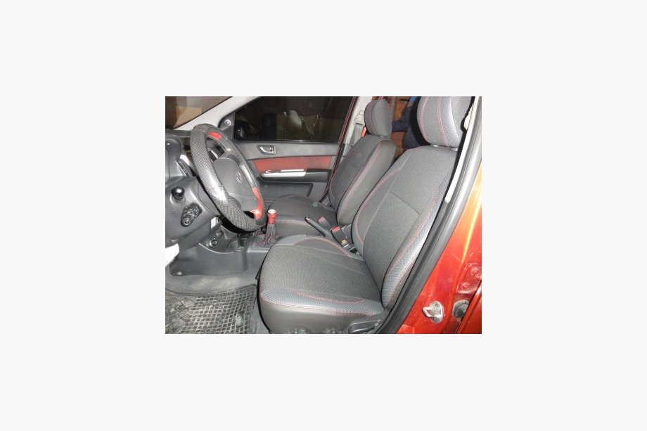 Hyundai Getz 2002- Huse Auto (Piele Ecologica+Textil) Image