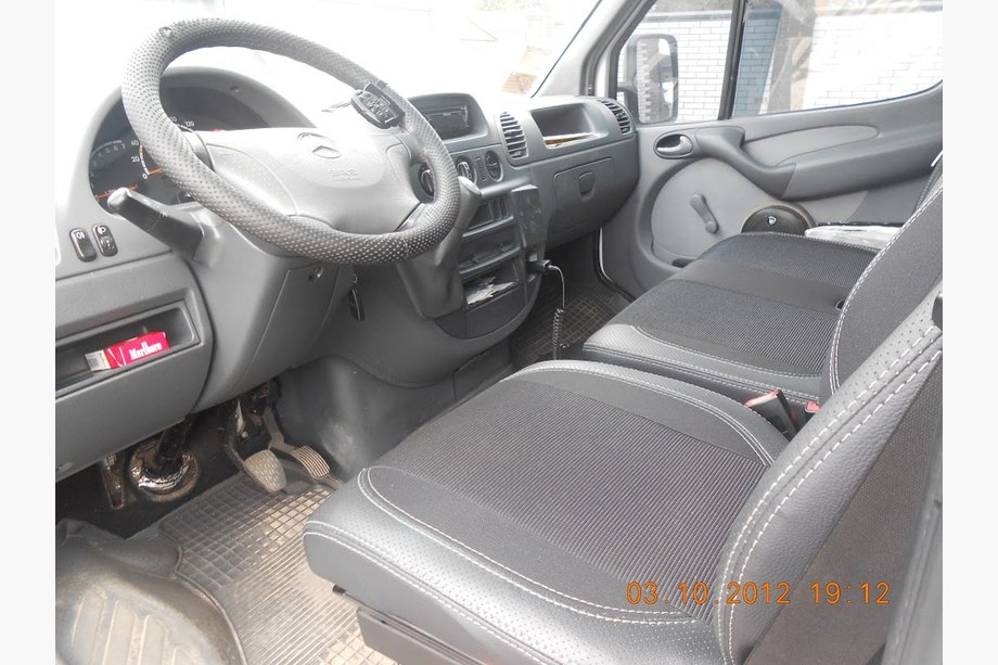 Volkswagen LT 1995-2006 Huse Auto (Piele Ecologica+Textil, Premium) Foto 3