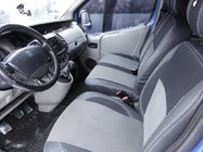 Opel Vivaro 2001–2015 Huse auto (piele și material textil, Premium) Scaune fata 1+1 foto 1