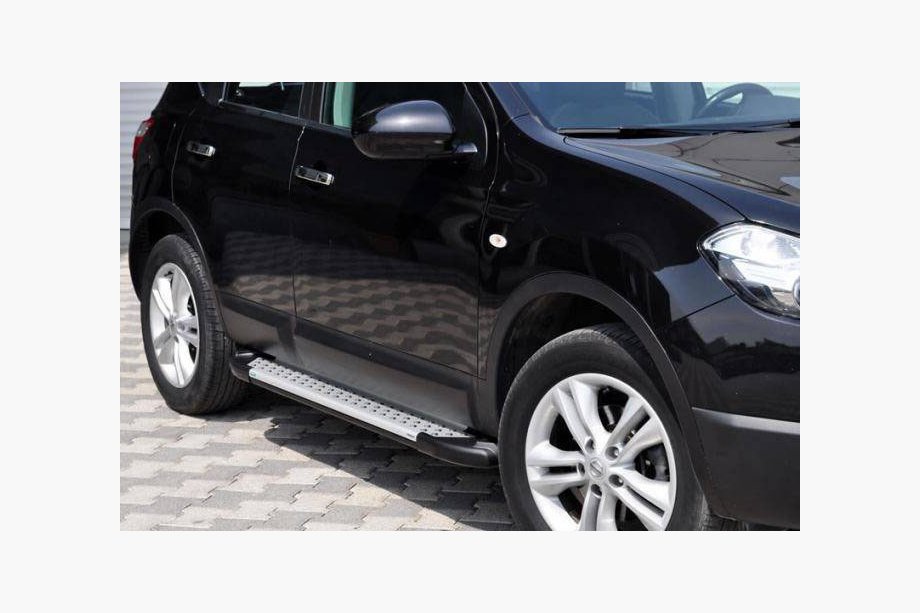 Chery Tiggo 1 2005-2016 Praguri Laterale Tip X5 (2 buc, Profil Aluminiu) Image