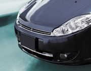 Chery Kimo 2007-2015 Bara ornament pentru grila superioara (1 buc, inox) foto 1