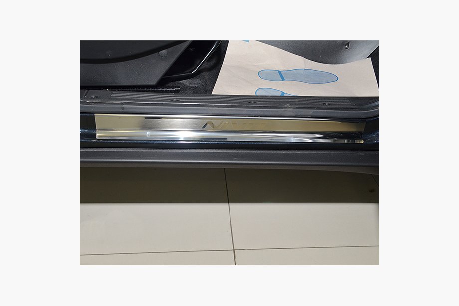 Chevrolet Niva 1998-2020 Protectii praguri Nataniko (4 buc, Inox) Image