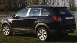 Opel Antara 2006-2017 Capace stalpi inox foto 1