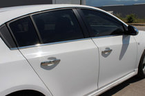 Chevrolet Cruze 2009–2015 Molduri Geamuri Inox HB, Carmos - Otel Turcesc foto 1