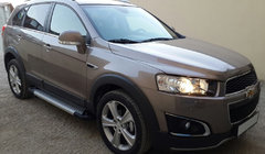 Chevrolet Captiva 2006-2019 Praguri laterale Allmond Grey (2 buc, aluminiu) foto 1
