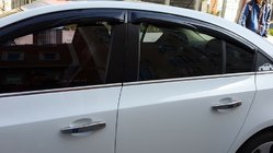 Chevrolet Cruze 2009–2015 Molduri Geamuri Inox HB, Carmos - Otel Turcesc foto 4