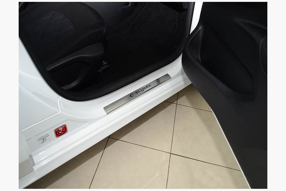 Citroen C-Elysee 2013-2022 Protectii praguri Nataniko (4 buc, Inox) Image