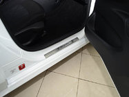 Citroen C-Elysee 2013-2022 Protectii praguri Nataniko (4 buc, Inox) foto 1