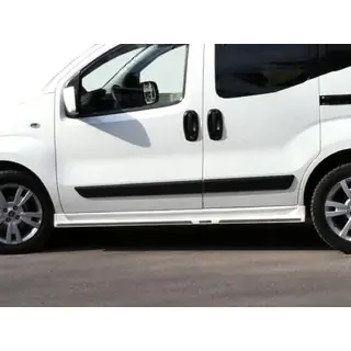 Praguri laterale brute (pentru vopsit) Peugeot Bipper 2008-2017 foto 1